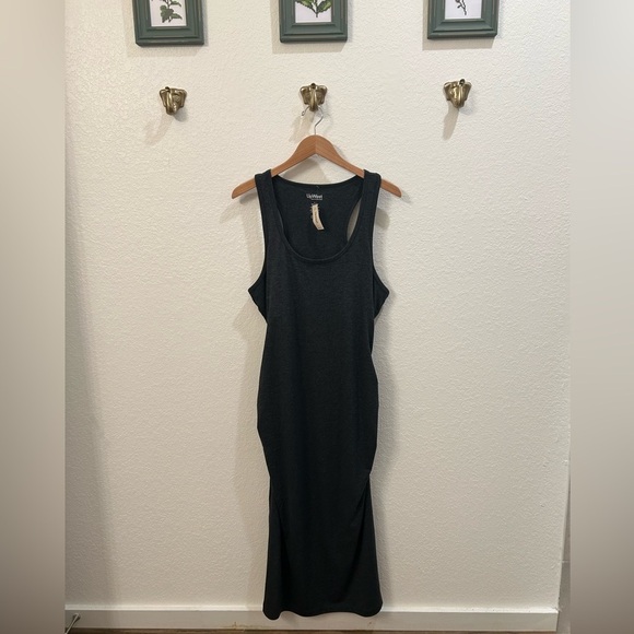 UpWest Dresses & Skirts - UpWest charcoal Bodycon Maxi Dress